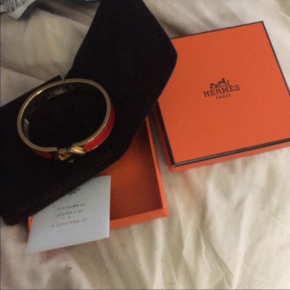 Hermès clic clac bracelet